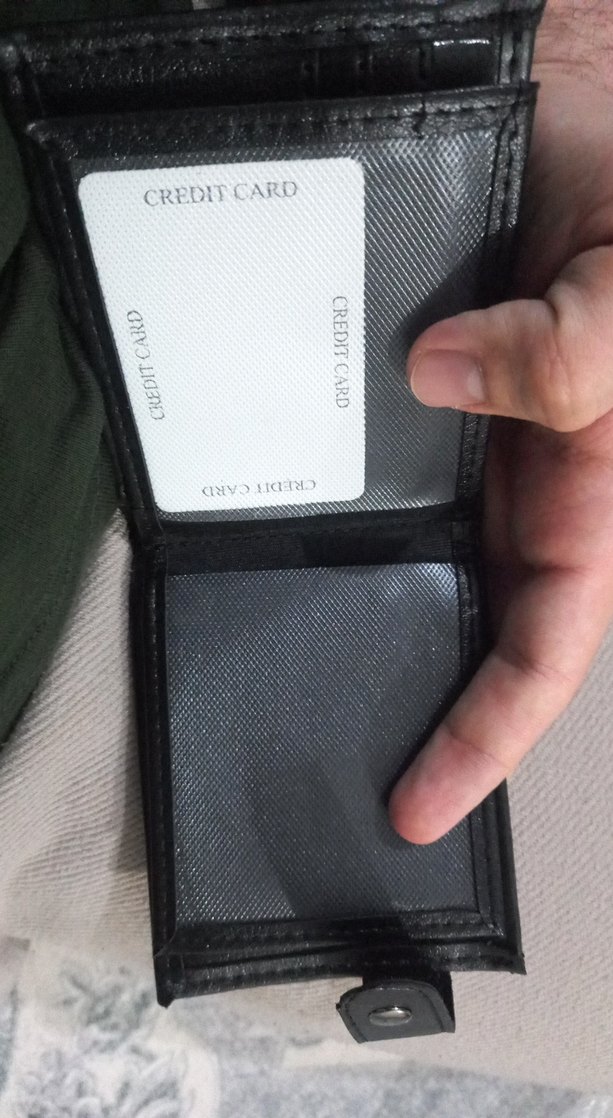 Siyah Erkek Deri Cüzdan - Görsel 4