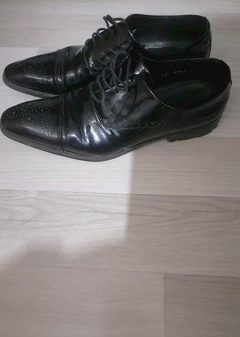 Deri Siyah Erkek Klasik Ofis Ayakkabısı