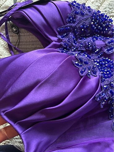 Mor abiye - Görsel 7