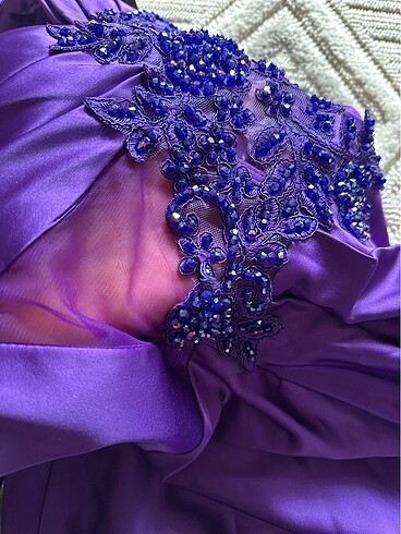 Mor abiye - Görsel 6