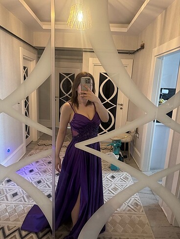 Mor abiye - Görsel 8