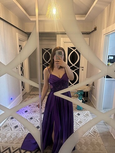 Mor abiye - Görsel 9