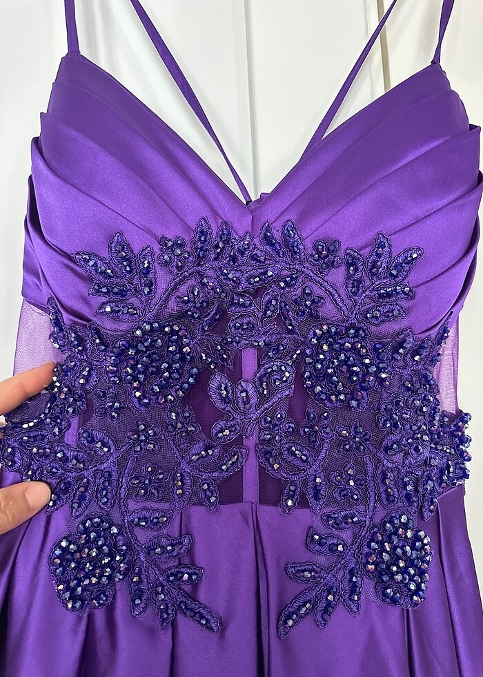 Mor abiye - Görsel 3