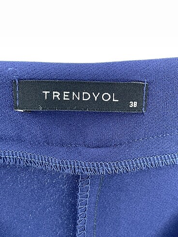 38 Beden lacivert Renk Trendyol & Milla Kumaş Pantolon %70 İndirimli.