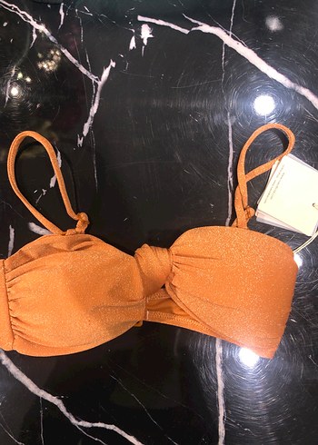 Parlak turuncu Kadın Bikini Üstü