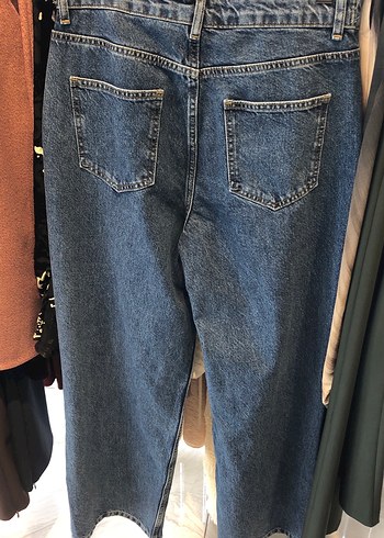 Kadın Lacivert Denim Normal Boy Jean - Görsel 4