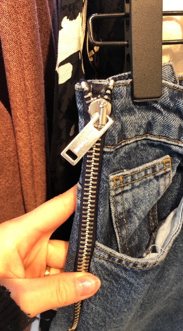 Kadın Lacivert Denim Normal Boy Jean - Görsel 2