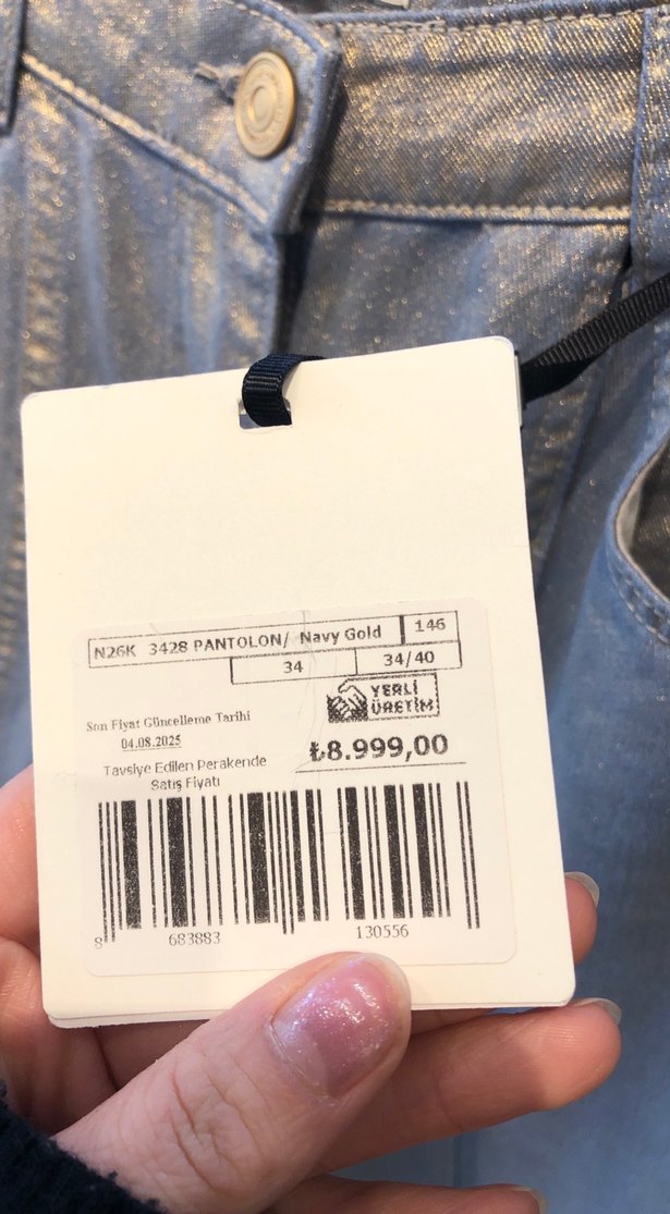 Kadın Kot Pantolon - Görsel 3