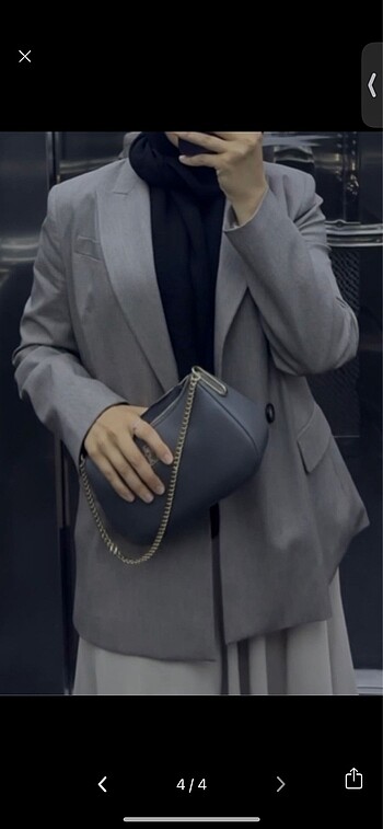m Beden gri Renk İpekyol Blazer Ceket