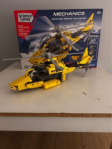 clementoni kurtarma helikopteri lego muadili