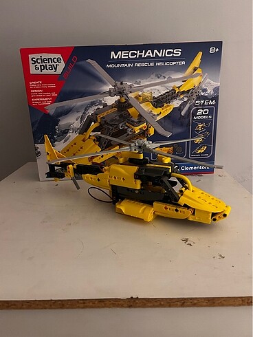 Beden clementoni kurtarma helikopteri lego muadili