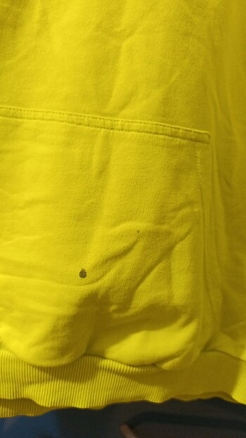 11-12 Yaş Beden sarı Renk Sweat