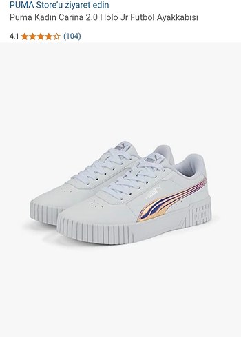 Puma Kadın Beyaz Platform Sneakers