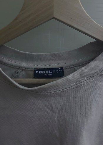 Bej  Uzun Kollu Basic Sweatshirt - Görsel 3