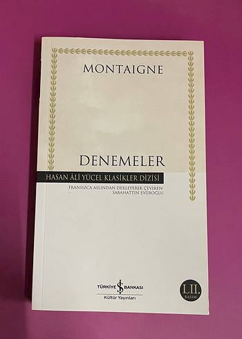 Denemeler - Montaigne