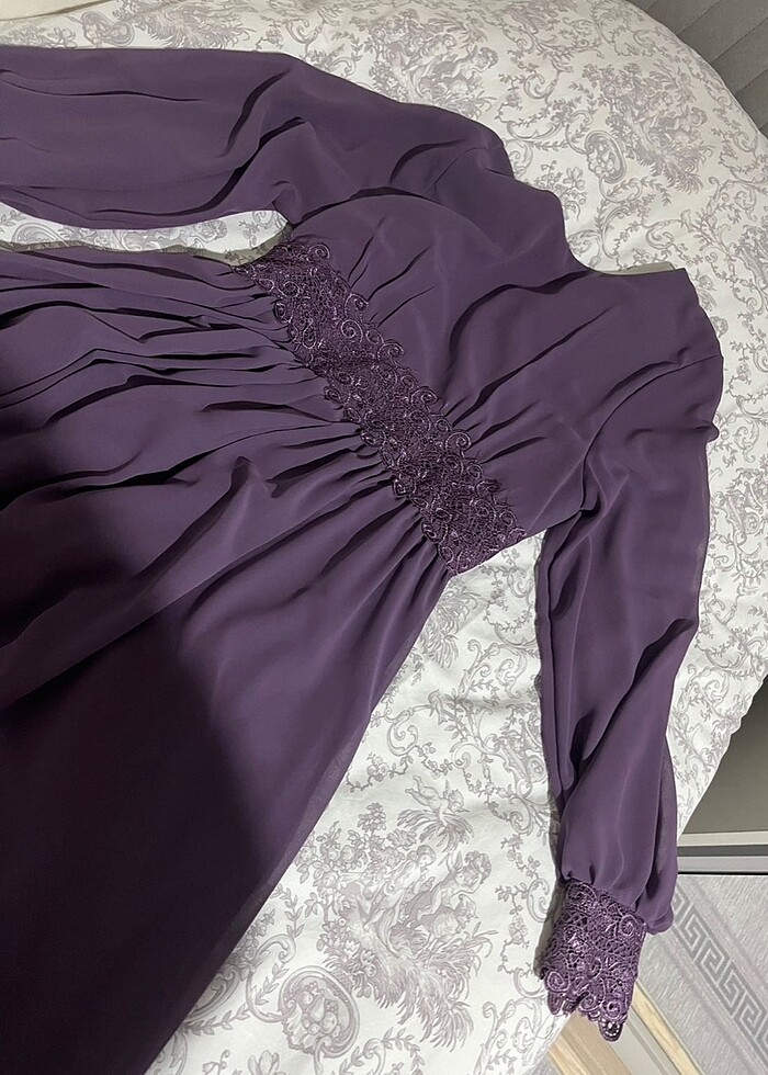 Sade Abiye Elbise - Görsel 4