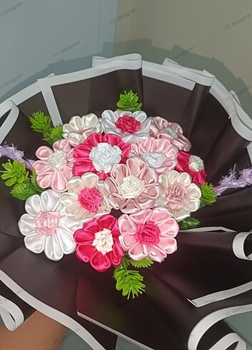 Solmayan Papatya buketi 