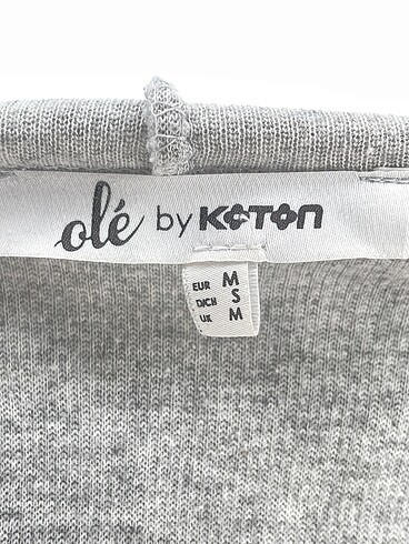 m Beden gri Renk Koton Sweatshirt %70 İndirimli.