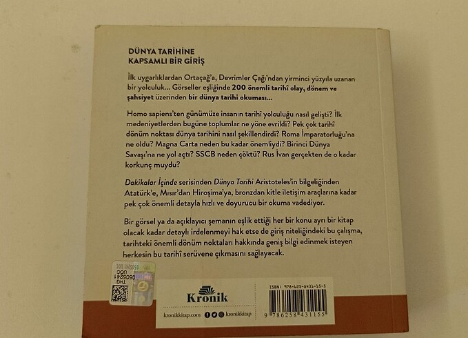 Dakikalar içinde dünya tarihi