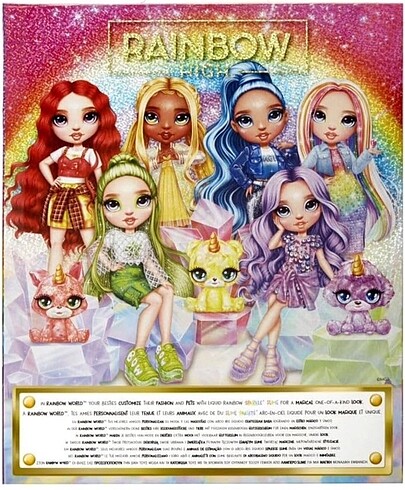 Beden Rainbow High Skyler