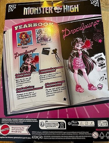  Beden Renk Monster high draculara
