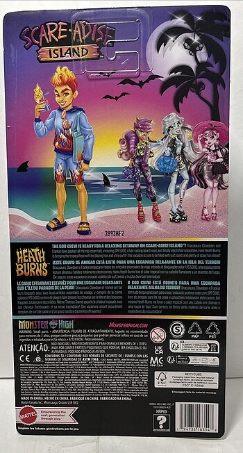 Beden Renk monster high heath burns