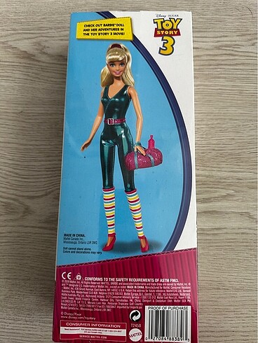 Beden Renk Disney Toy Story Barbie 2009