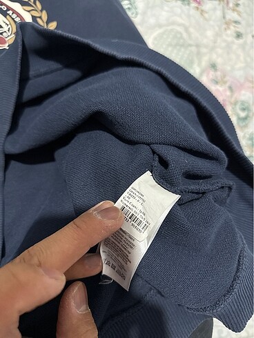 l Beden lacivert Renk Us Polo assn erkek Sweatshirt