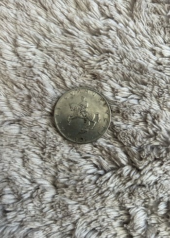 1976 Ters Basım 5 Lira