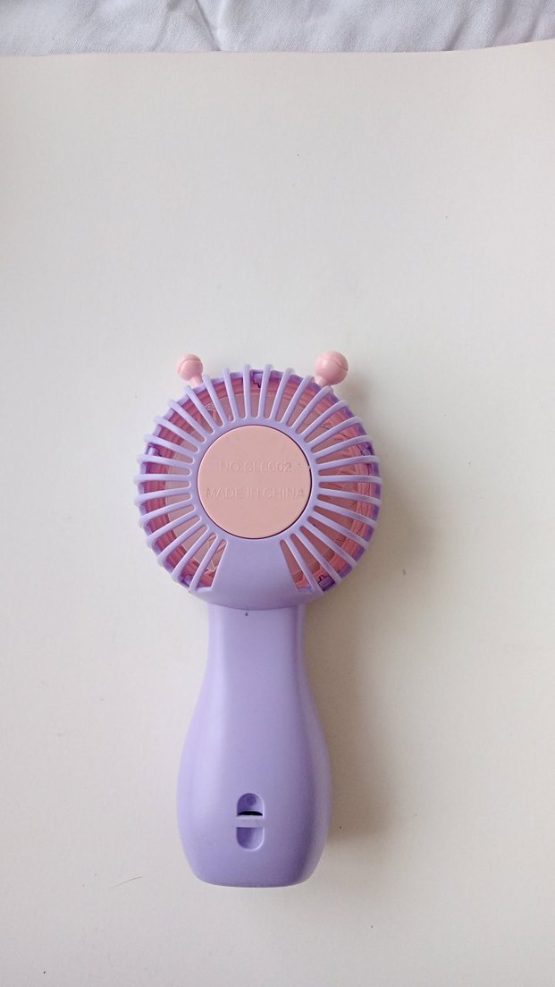 Pastel Mor El Vantilatörü - Görsel 2