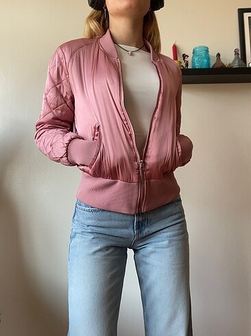 H&m pembe ceket