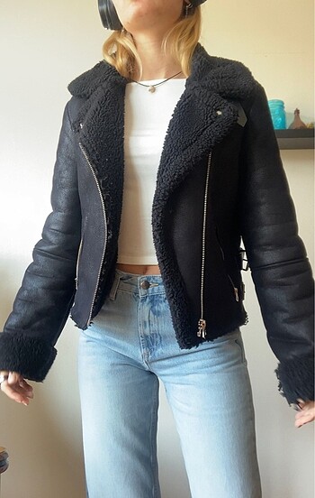 Bershka siyah ceket