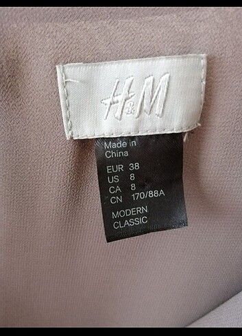 H&M HM Şifon Elbise
