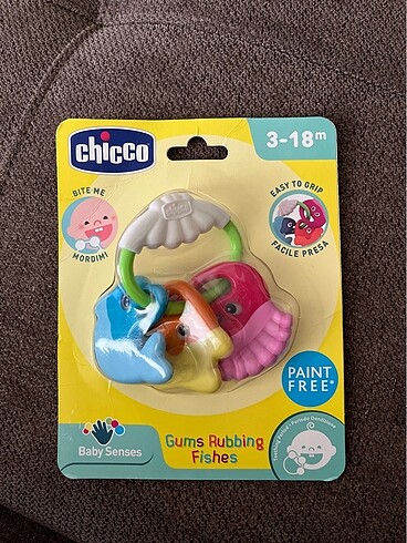 Yeni Chicco diş kaşıyıcı