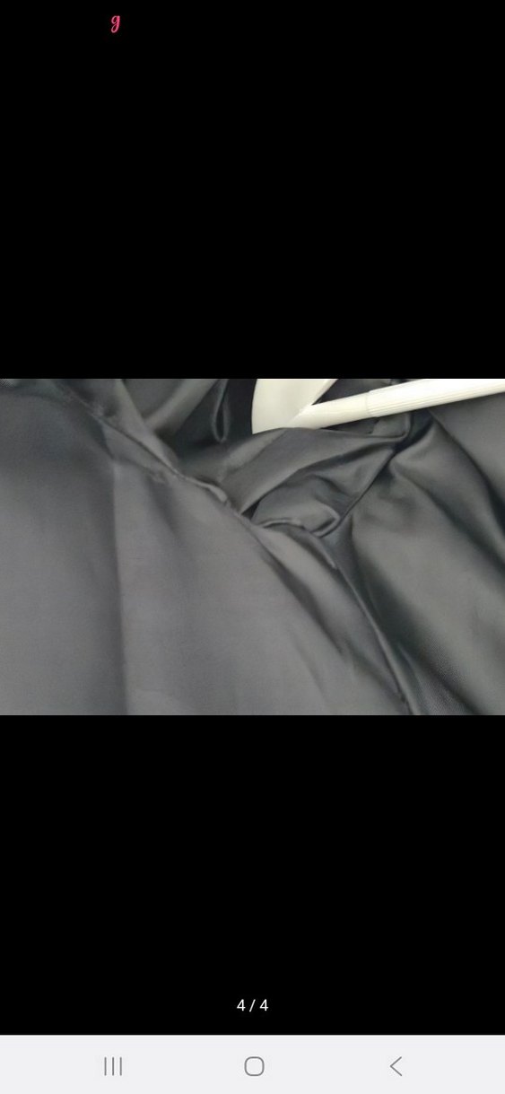 Tiffany Tomato Düğmeli Siyah Çizgili Kadın Blazer - Görsel 4