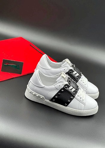 38 Beden beyaz Renk Valentino GARAVANİ Kadın Spor Ayakkabı Velcro