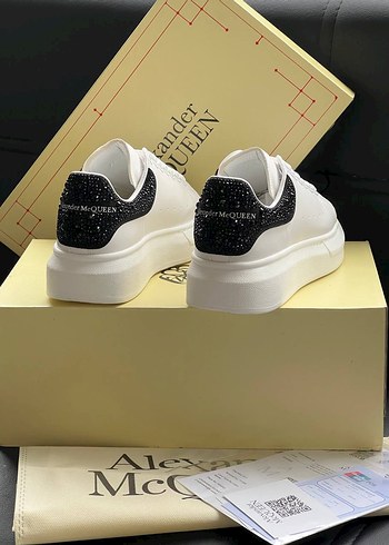 37 Beden Alexander McQueen Beyaz Kadın Spor Ayakkabı