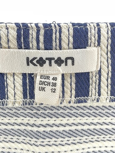 40 Beden çeşitli Renk Koton Mini Etek %70 İndirimli.