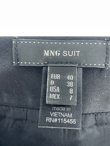 40 Beden siyah Renk Mango Midi Etek %70 İndirimli.