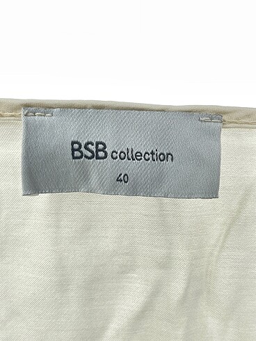 40 Beden beyaz Renk BSB Bluz %70 İndirimli.
