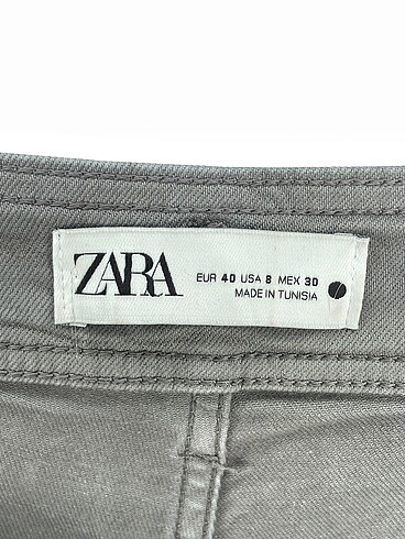 40 Beden gri Renk Zara Jean / Kot %70 İndirimli.
