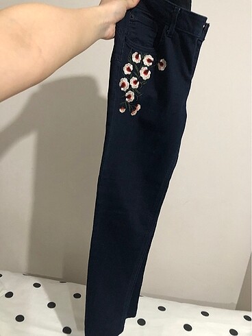 m Beden lacivert Renk Mango Jean