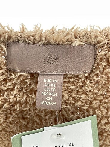 xs Beden kahverengi Renk H&M Mini Üst %70 İndirimli.