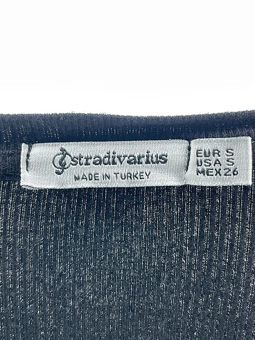 s Beden siyah Renk Stradivarius Bluz %70 İndirimli.