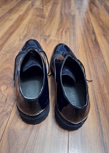 Siyah Erkek Klasik Ofis Ayakkabısı 47 numara - Görsel 2