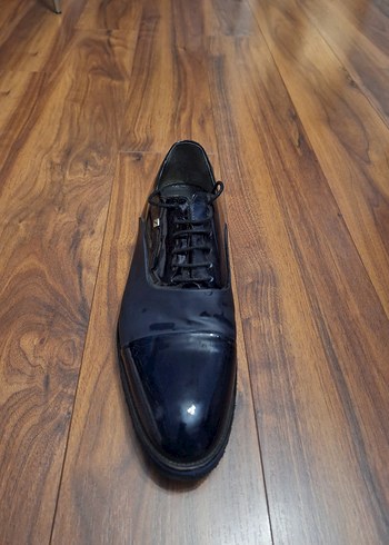 Siyah Erkek Klasik Ofis Ayakkabısı 47 numara - Görsel 5