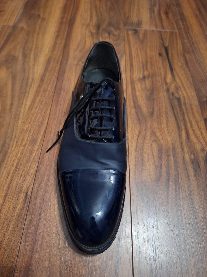 Siyah Erkek Klasik Ofis Ayakkabısı 47 numara - Görsel 4