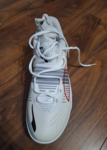 Orijinal Beyaz Gri Puma Basketbol Ayakkabısı Velcro 40.5 - Görsel 4