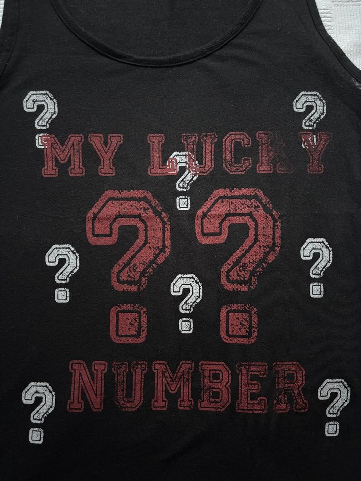 Salaş Siyah Baskılı Atlet/Bluz - Görsel 3