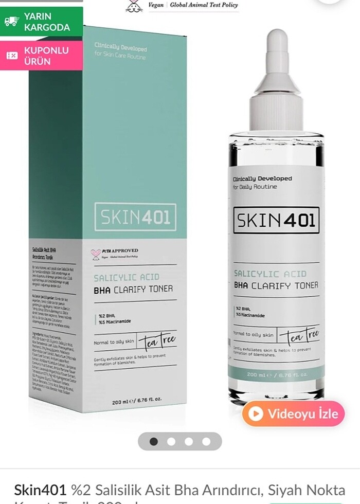 skin401 bha tonik - Görsel 2